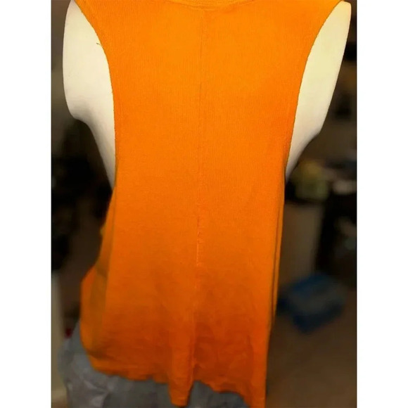 Zella Tops - Zella Women's Orange Scoop Neck Tank Top Size XL Sleeveless Lightweight